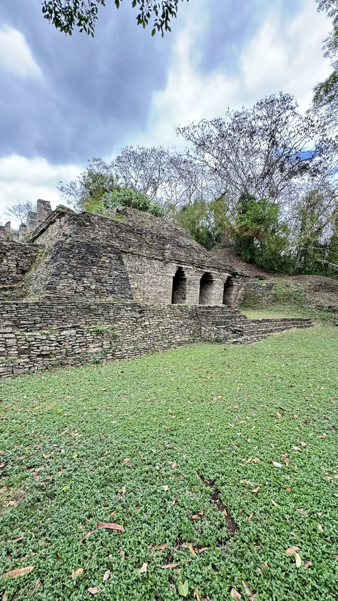 Estructura con nichos en Toniná